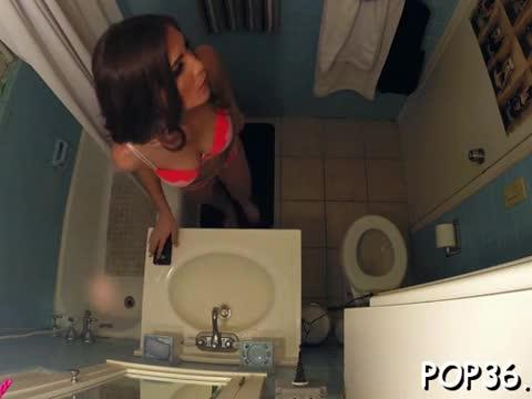 Pinkalmost unused teen slit gets stretched by a huge dong